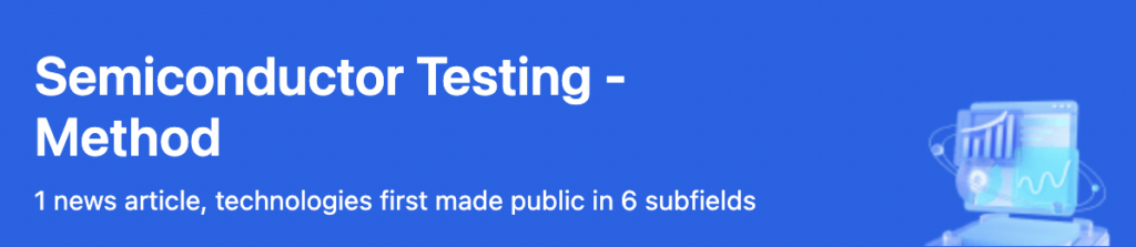 Semiconductor Testing - Method